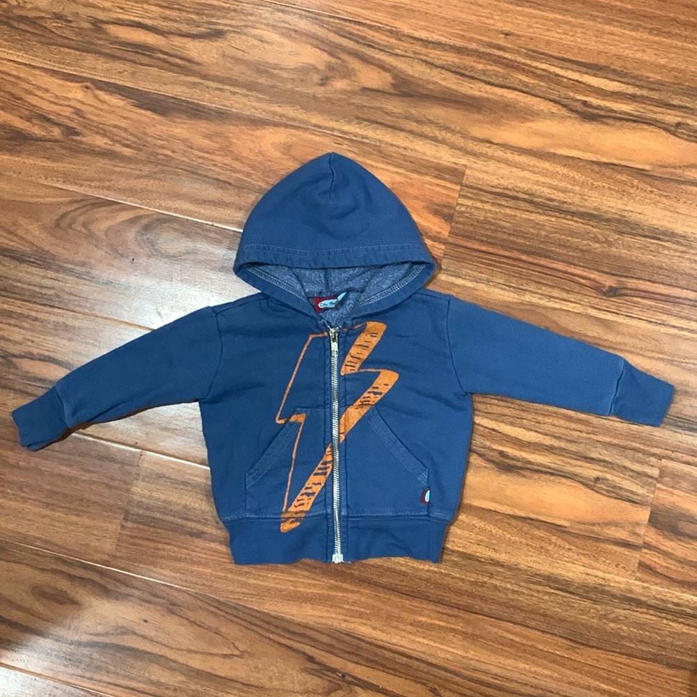 City Threads Kids Lightening Bolt Hoodie - SIZE, MEASUREMENTS, PIT TO PIT 12”